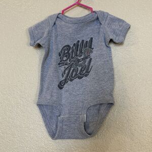 Baby One piece Billy Joel Snake print snap closure grey 12 months boys girls